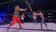 Brian Pillman Jr. had a post-match segment with -1.